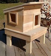 Image result for Outdoor Cat Shelter House