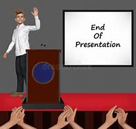 Image result for End of Presentation Cartoon