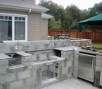 Image result for Building an Outdoor Kitchen Structure