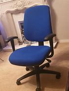 Image result for blue desk chair