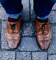 Image result for Wingtip Shoes with Jeans