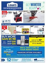 Image result for March 29th Lowe's Sale Flyer
