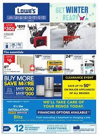 Image result for Lowe's Sale Flyer for This Week