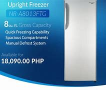 Image result for 13 Cf Upright Freezer