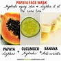 Image result for Papaya Face Mask for Acne