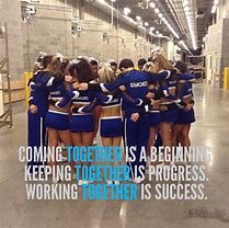 Image result for Teamwork Quotes Cheer