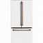 Image result for White Refrigerator with Stainless Handles