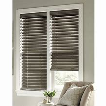 Image result for Home Depot 2 Inch Faux Wood Blinds
