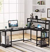 Image result for Metal Computer Desk with Drawers