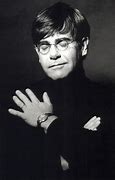 Image result for Elton John Portrait Black and White