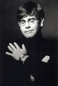 Image result for Black and White Photographs of Sir Elton John