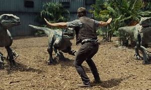 Image result for Chris Pratt Raptors No CGI