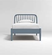Image result for Bodie Blue Spindle Full Bed - Crate & Kids