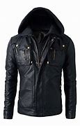 Image result for Leather Jacket with a Grey Hoodie Women