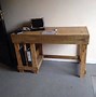 Image result for Solid Wood Desk with Drawers