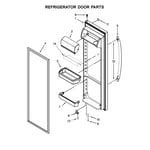 Image result for Replacement Parts Whirlpool Refrigerator Wrs325fdam02
