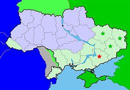 Image result for Map of Ukrainian Conflict