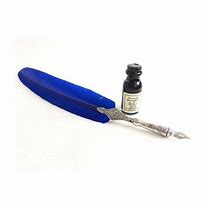 Image result for Blue Feather Pen