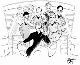 Image result for Star Trek Crew Artwork