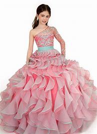 Image result for Girls Pink Party Dresses