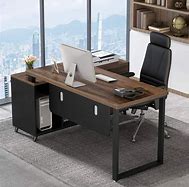 Image result for Industrial Office Furniture Desk