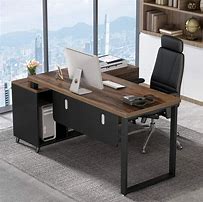 Image result for L-shaped Office Desk Stand Up