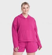 Image result for Adidas Cropped Hoodie Cranberry