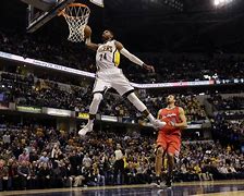 Image result for Paul George Dunking Clipers