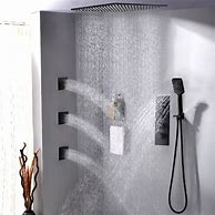 Image result for Angled Ceiling with Rain Shower