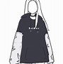 Image result for Oversized Hoodie Drawing