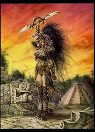 Image result for Aztec Warrior Female Art