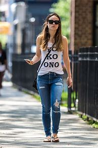 Image result for Olivia Wilde Fashion Outfits Jeans Shoes