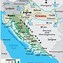 Image result for Map of Croatia Cities