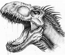 Image result for Indominus Rex Sketch