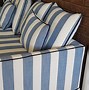 Image result for Blue and White Sofa