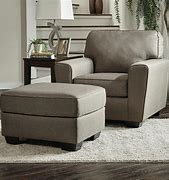 Image result for Chair Ottoman Set