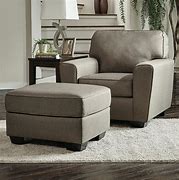 Image result for Chair Ottoman Set