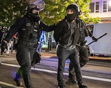 Image result for 7 Arrested at Portland Protest