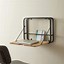 Image result for foldable wall-mounted desk