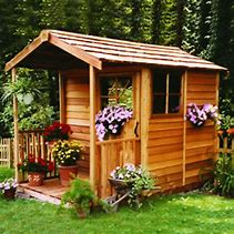 Image result for Discount Wooden Garden Shed Kit