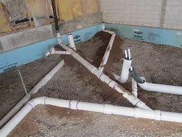 Image result for Basement Bathroom Drain Plumbing