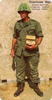 Image result for Vietnam War Marine Uniform