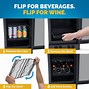 Image result for KitchenAid Refrigerator in Black Stainless Krfc704fbs