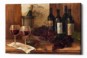 Image result for Wine Art Canvas Print