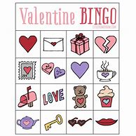 Image result for Valentine's Bingo Sheets Shapes