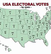 Image result for Us Map Electoral Votes