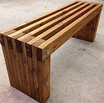 Image result for Rebuilding an Outdoor Wood Bench