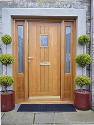 Image result for Solid Wood Exterior Doors