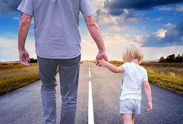 Image result for Public Domain Picture of Father Walking with Little Girl