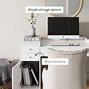 Image result for White Makeup Desk with Drawers